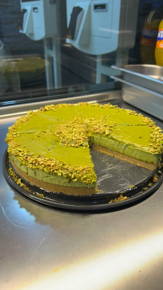 Cheesecake pistache